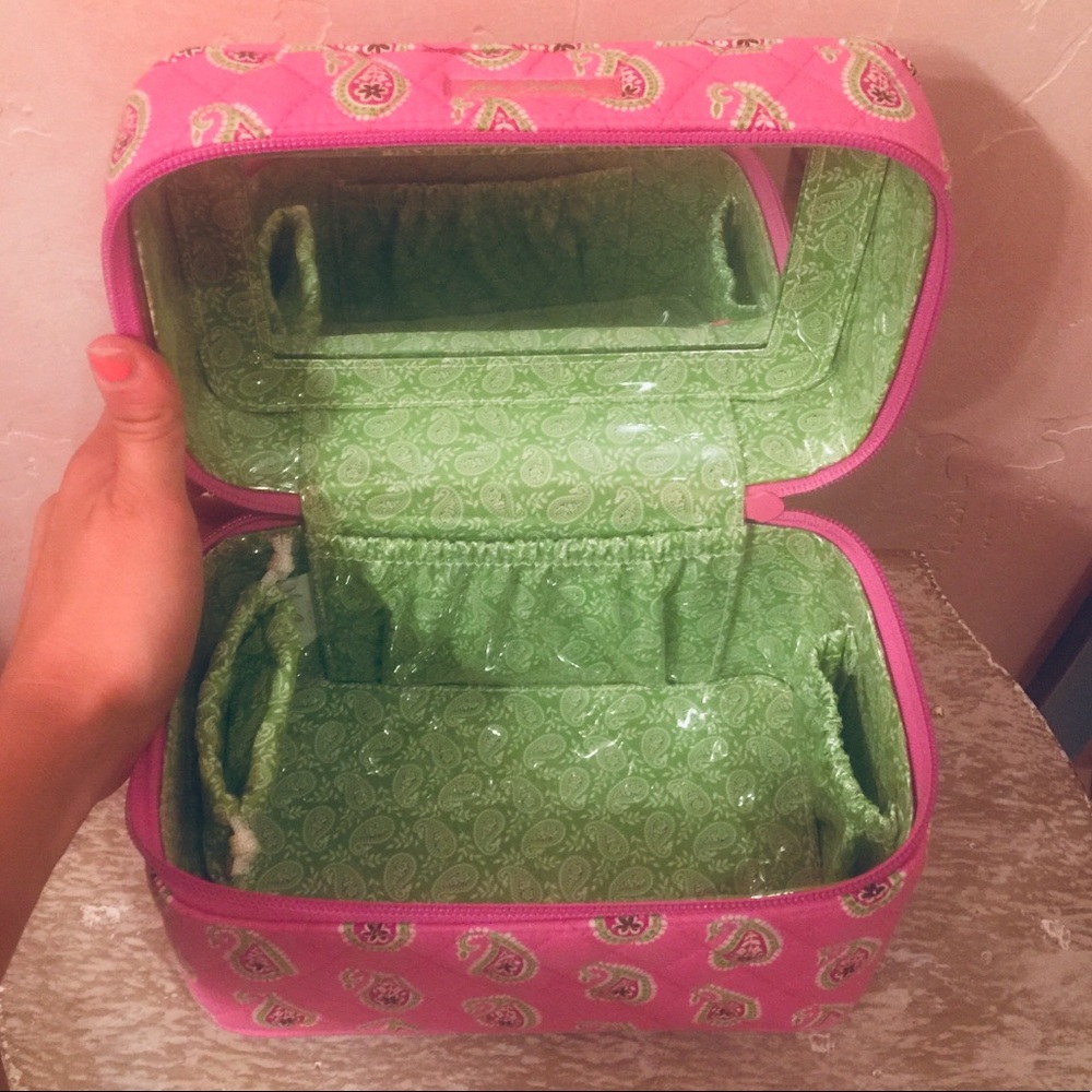 Vera Bradley travel cosmetic case